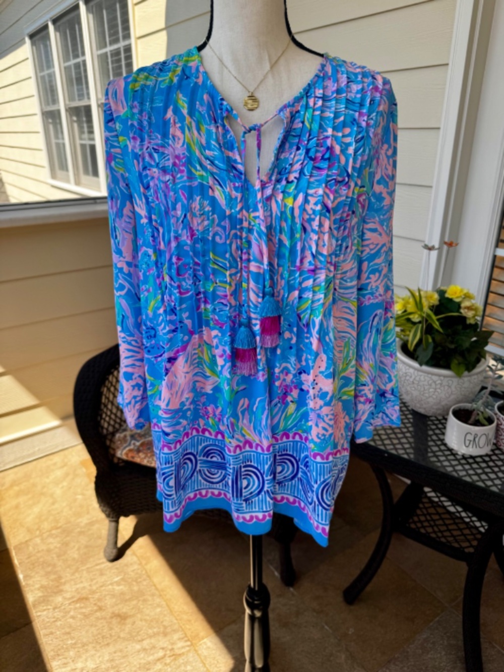 Lilly Pulitzer Marlina Tunic - NWT - Size M - Picture 3 of 11